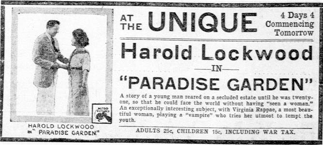 Paradise Garden (1917) watch online HD