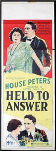 Held to Answer (1923) watch online HD