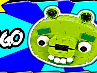 Clip: Lego Set Builds Custom Builds - Artifex Clip: Angry Birds Green Pig (2013– ) watch online HD