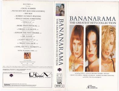 Bananarama the Greatest Hits Collection (1988) watch online HD