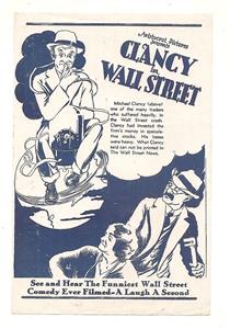 Clancy in Wall Street (1930) watch online HD