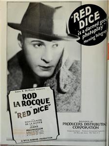 Red Dice (1926) watch online HD