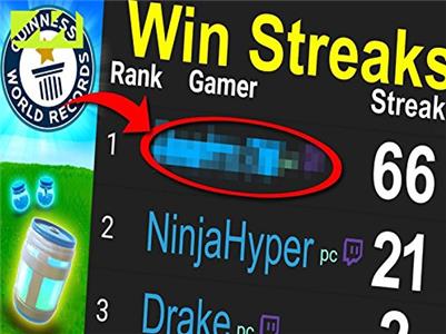 Clip: GameHQ: Fortnite Clip: World Record Win Streak (2017– ) watch online HD