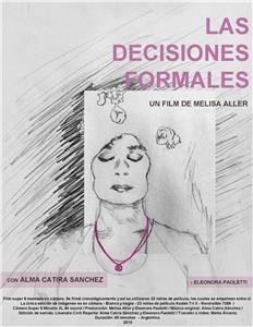 Las decisiones formales (2016) watch online HD