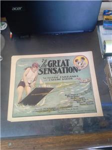 The Great Sensation (1925) watch online HD