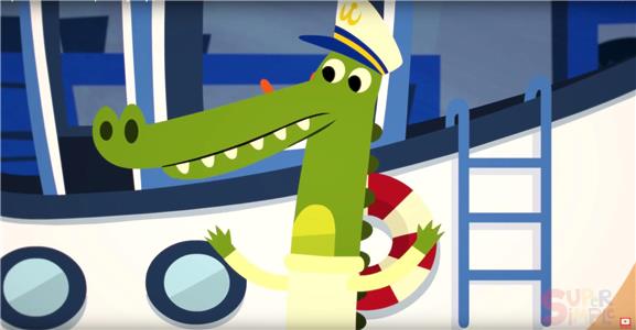 Mr. Monkey, Monkey Mechanic Captain Crocodile's Boat Keeps Floating Away (2017– ) watch online HD