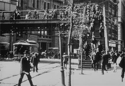 New York, descente des voyageurs du pont de Brooklyn (1896) watch online HD
