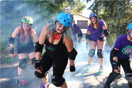 Zombie Roller Derby Hunters (2017) watch online HD