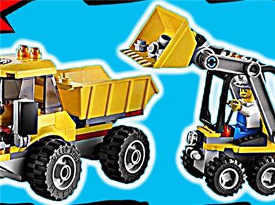 Clip: Lego Set Builds City - Artifex Clip: Mining Loader & Tipper (2014– ) watch online HD