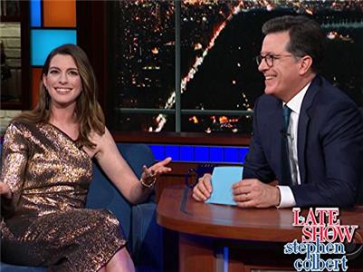 The Late Show with Stephen Colbert Anne Hathaway/David Sedaris/Ahmed Bharoocha (2015– ) watch online HD