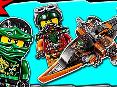 Clip: Lego Set Builds Ninjago - Artifex Clip: Sky Shark (2016– ) watch online HD